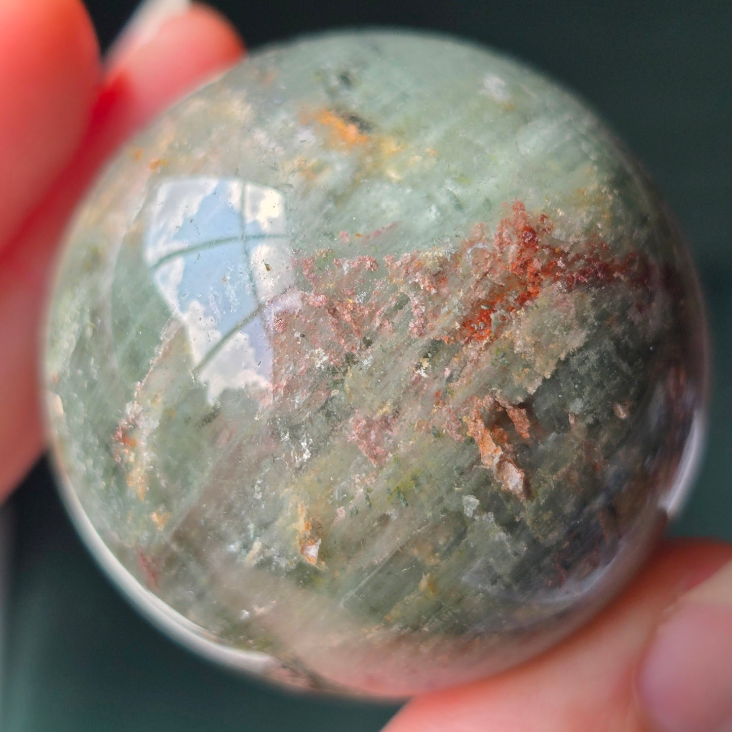 Garden Quartz Sphere 🌿