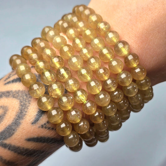 Gold Apatite Bracelet