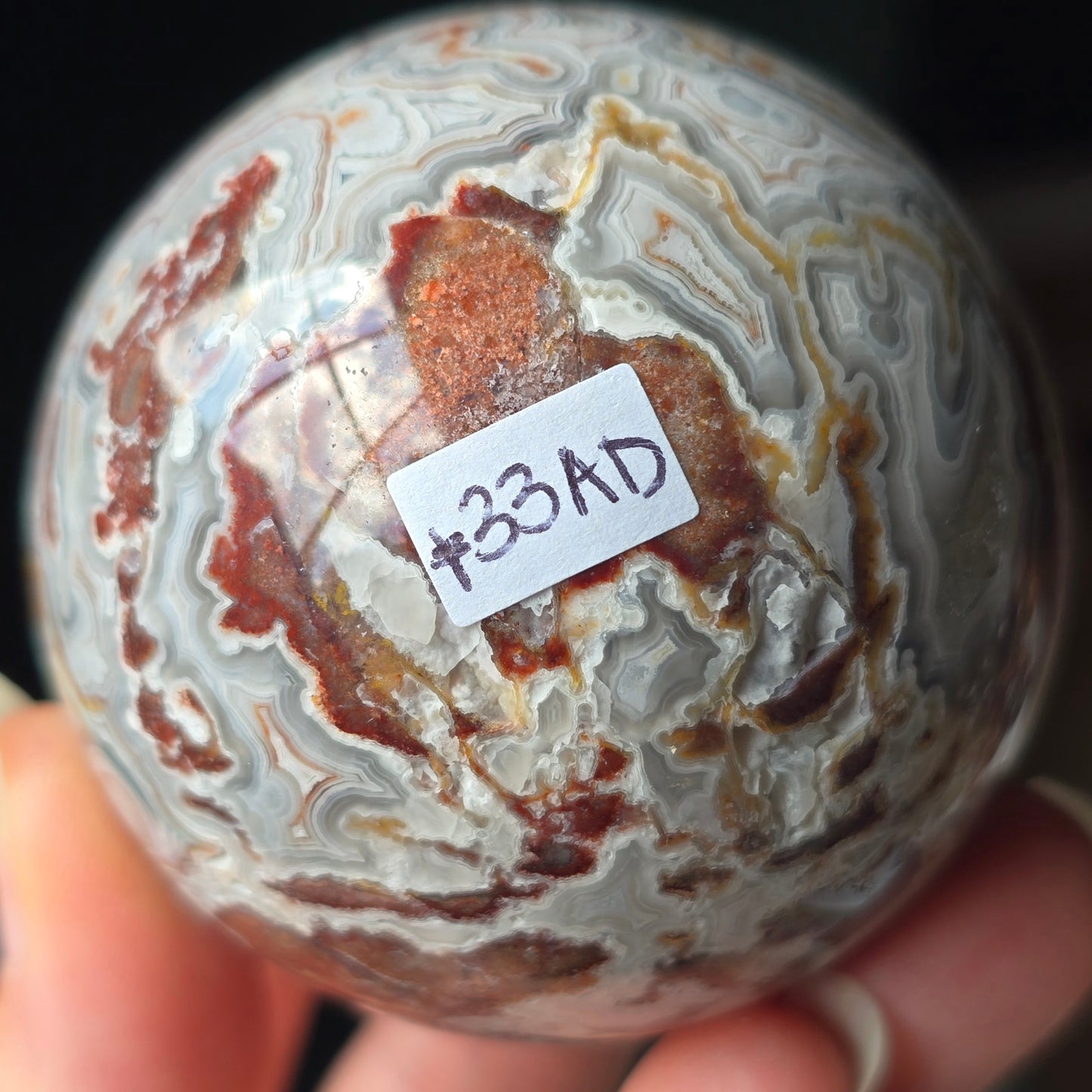 Mexican Lace Agate 🤍