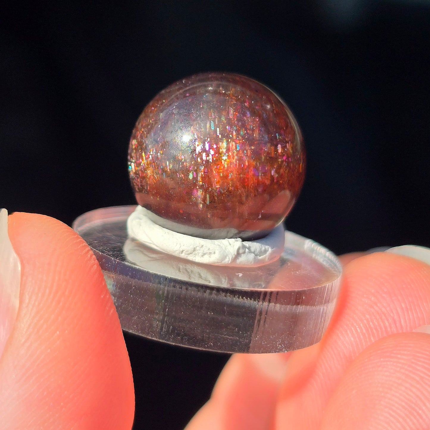 Gemmy Iolite Sphere (D)