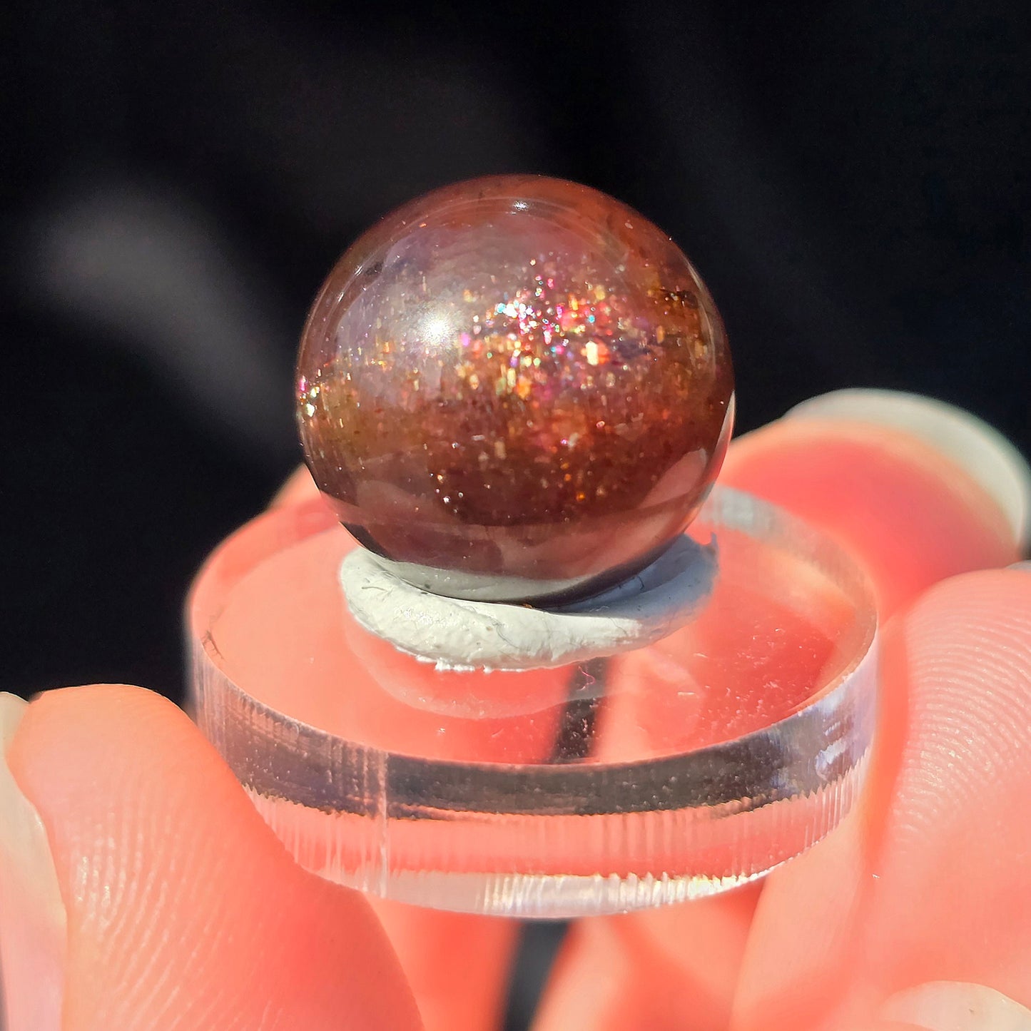 Gemmy Iolite Sphere (C)