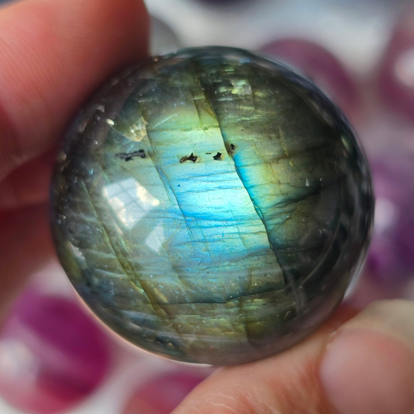 Flashy Labradorite Sphere 🩵