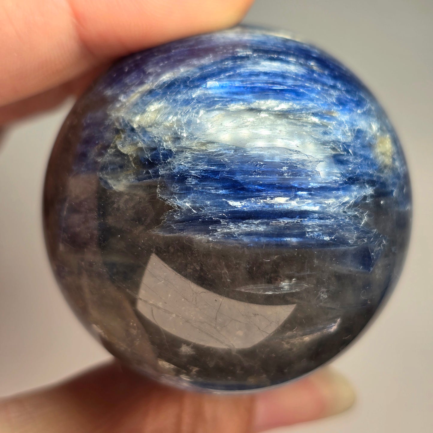 Kyanite + Quartz Sphere