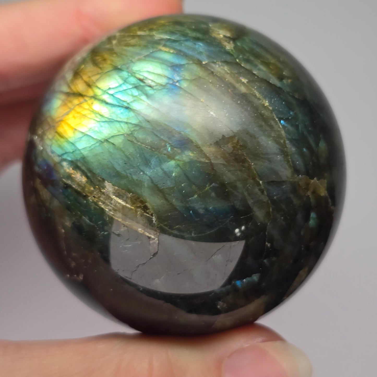 Rainbow Labradorite Sphere