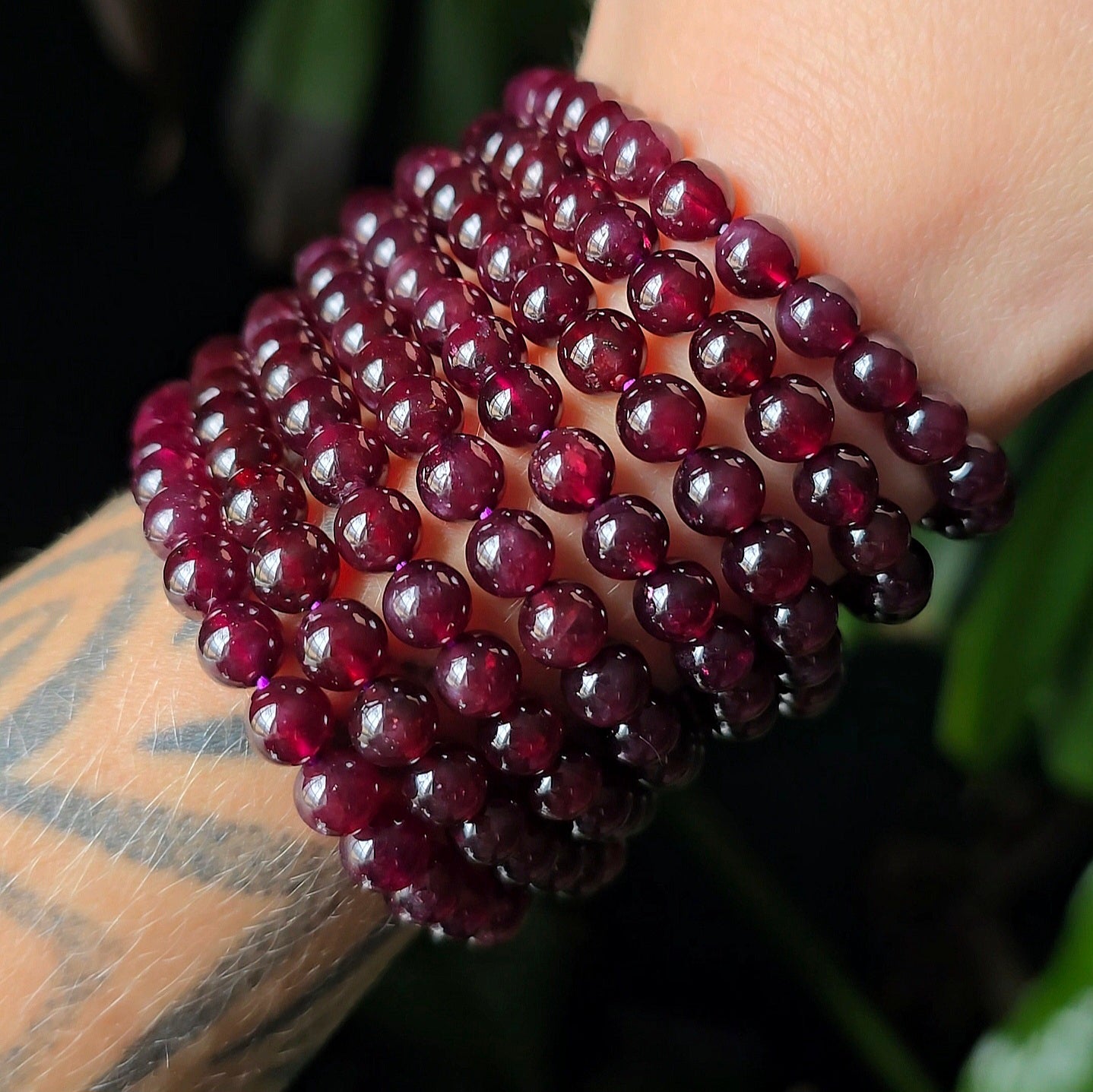 Star Garnet Bracelet