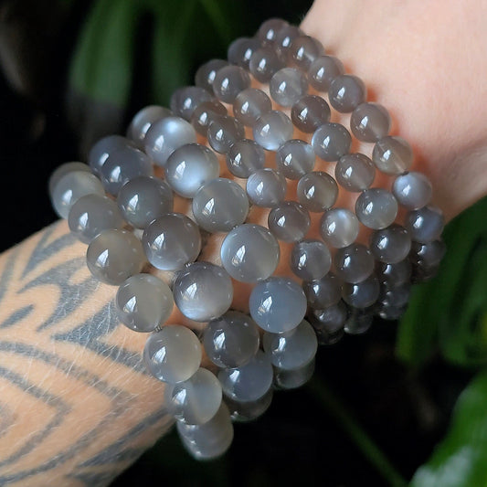 Grey Moonstone Bracelet