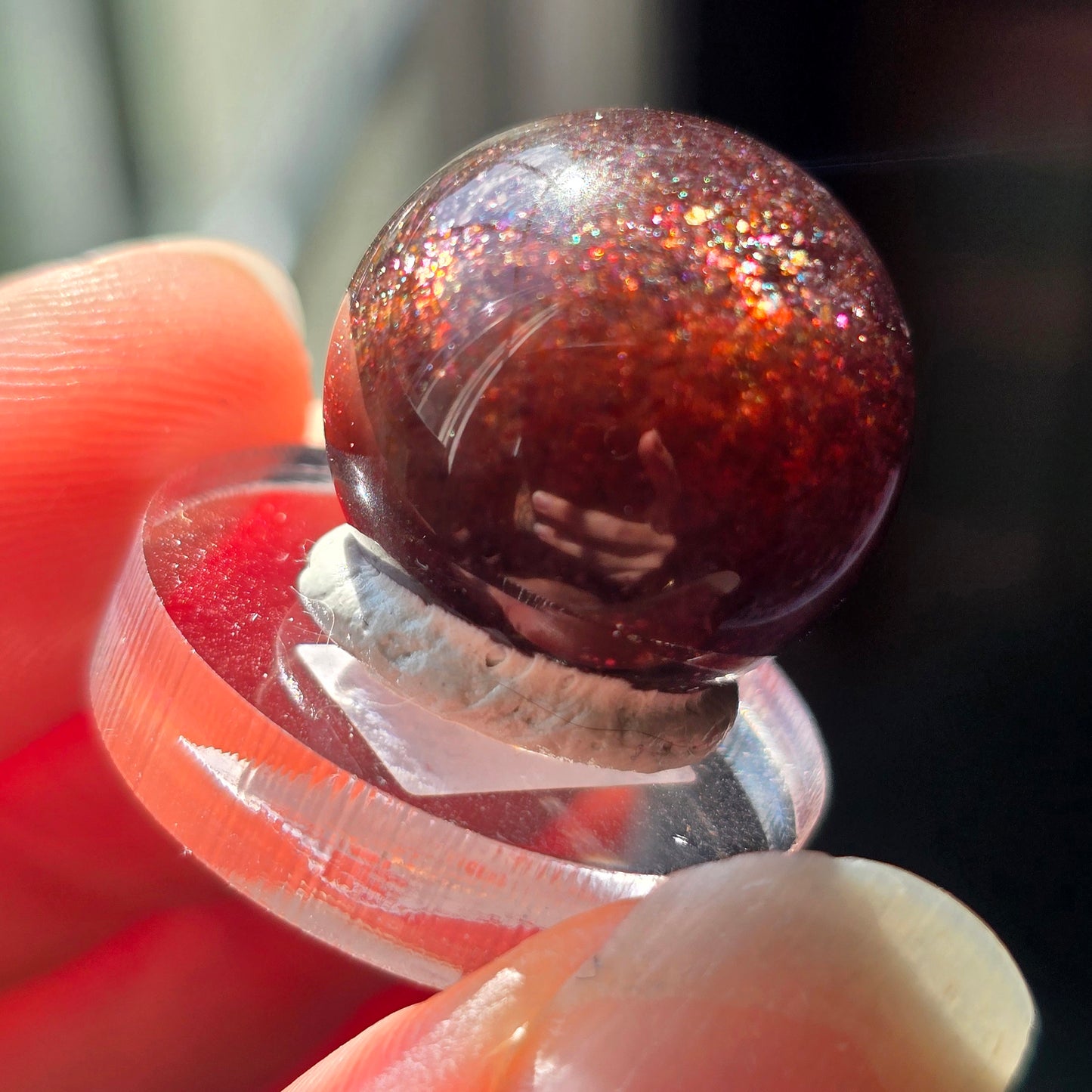 HQ Gemmy Iolite x Sunatone Sphere 🔮