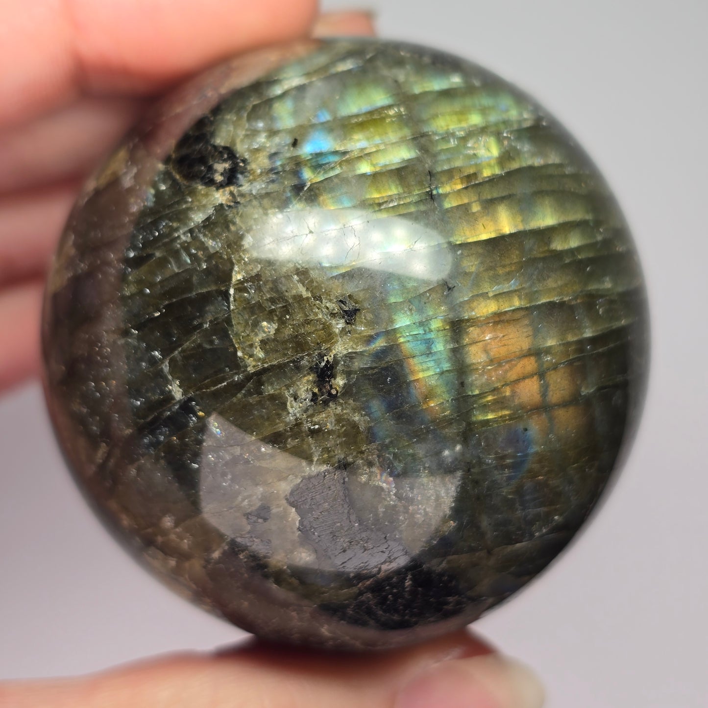 Rainbow Labradorite Sphere