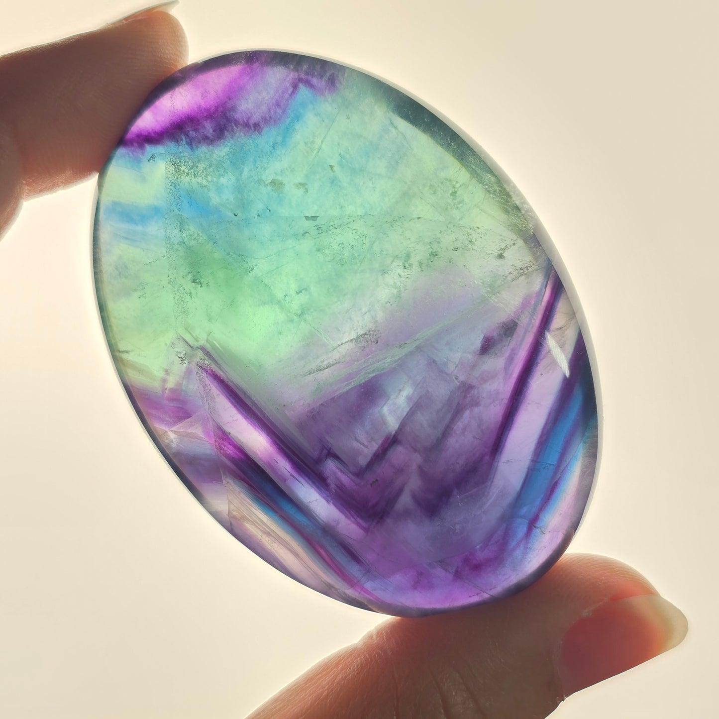 Fluorite Palmstones