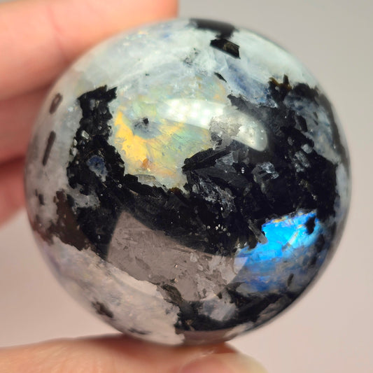 Rainbow Moonstone Sphere