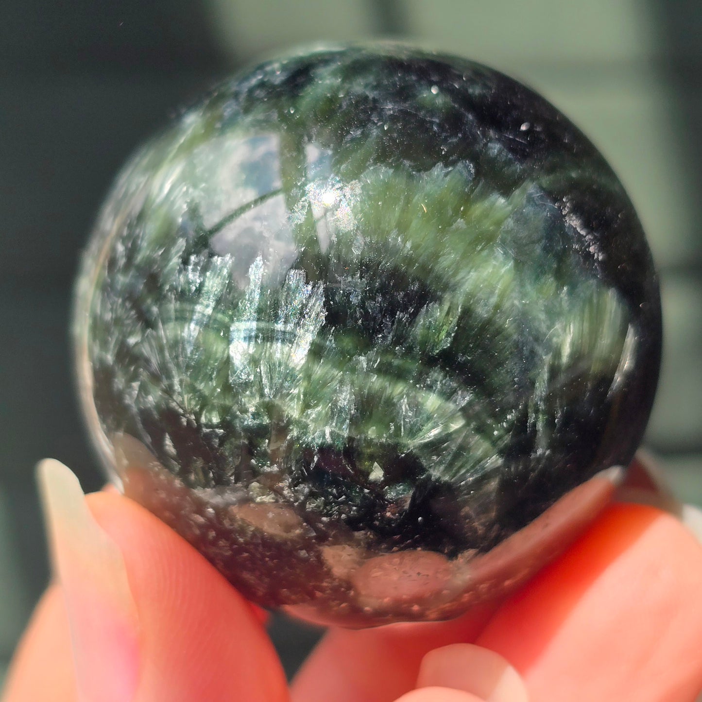 Seraphinite Sphere 💚