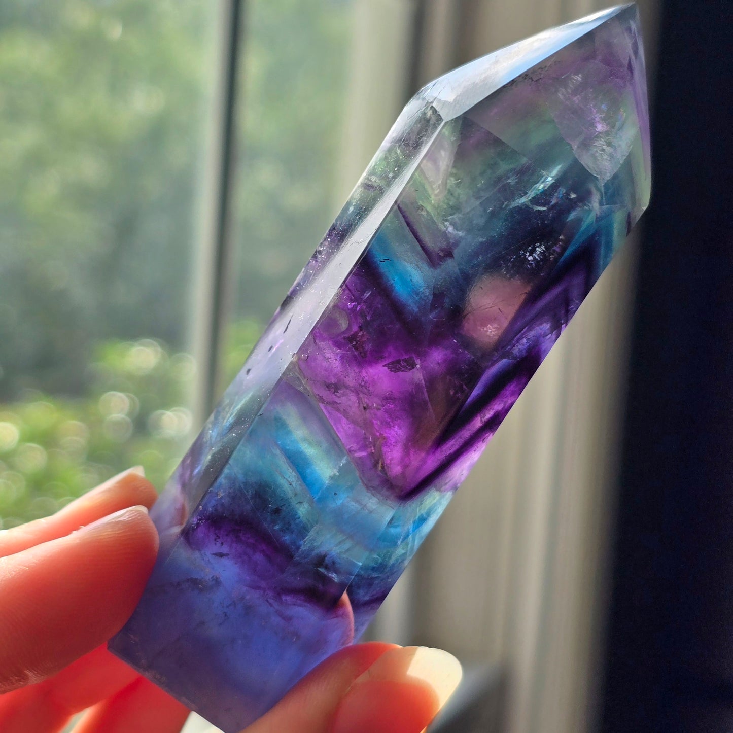 Rainbow Fluorite Tower 🌈