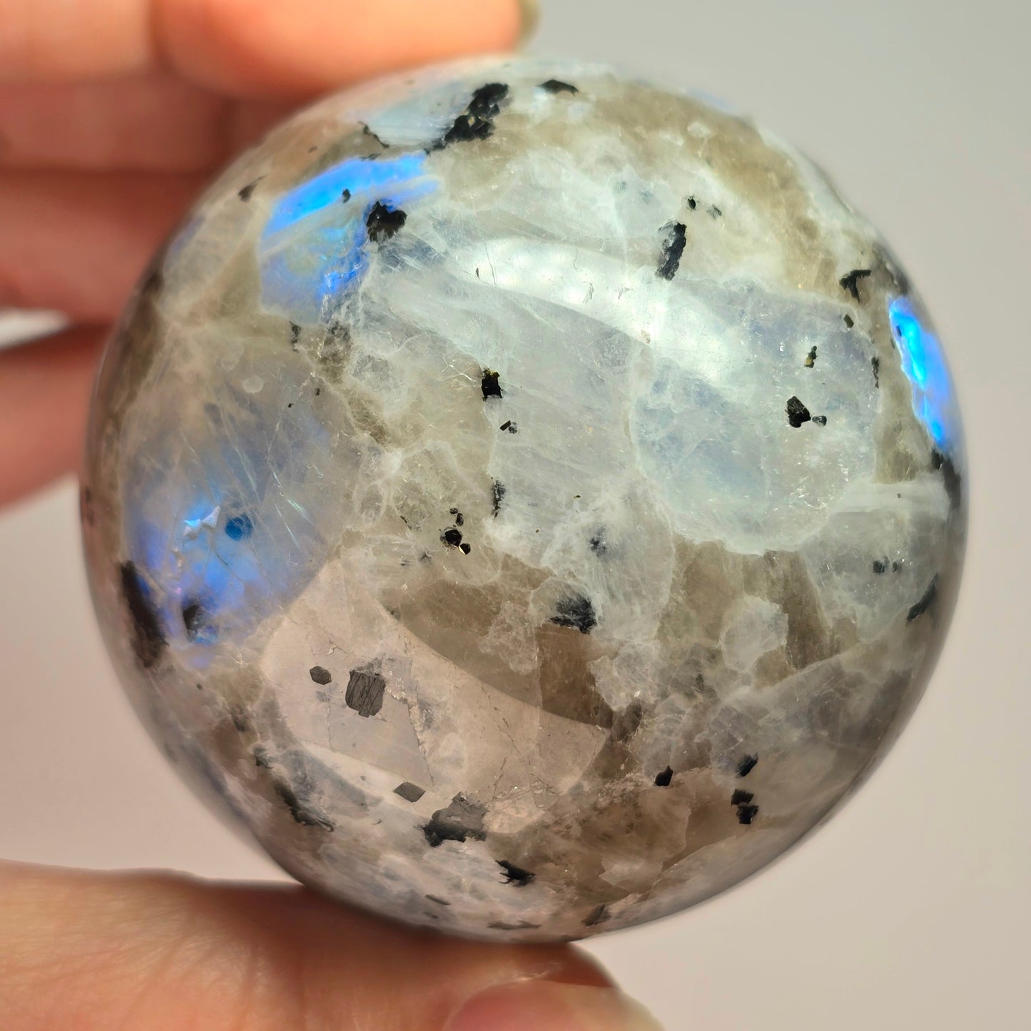 Rainbow Moonstone Sphere