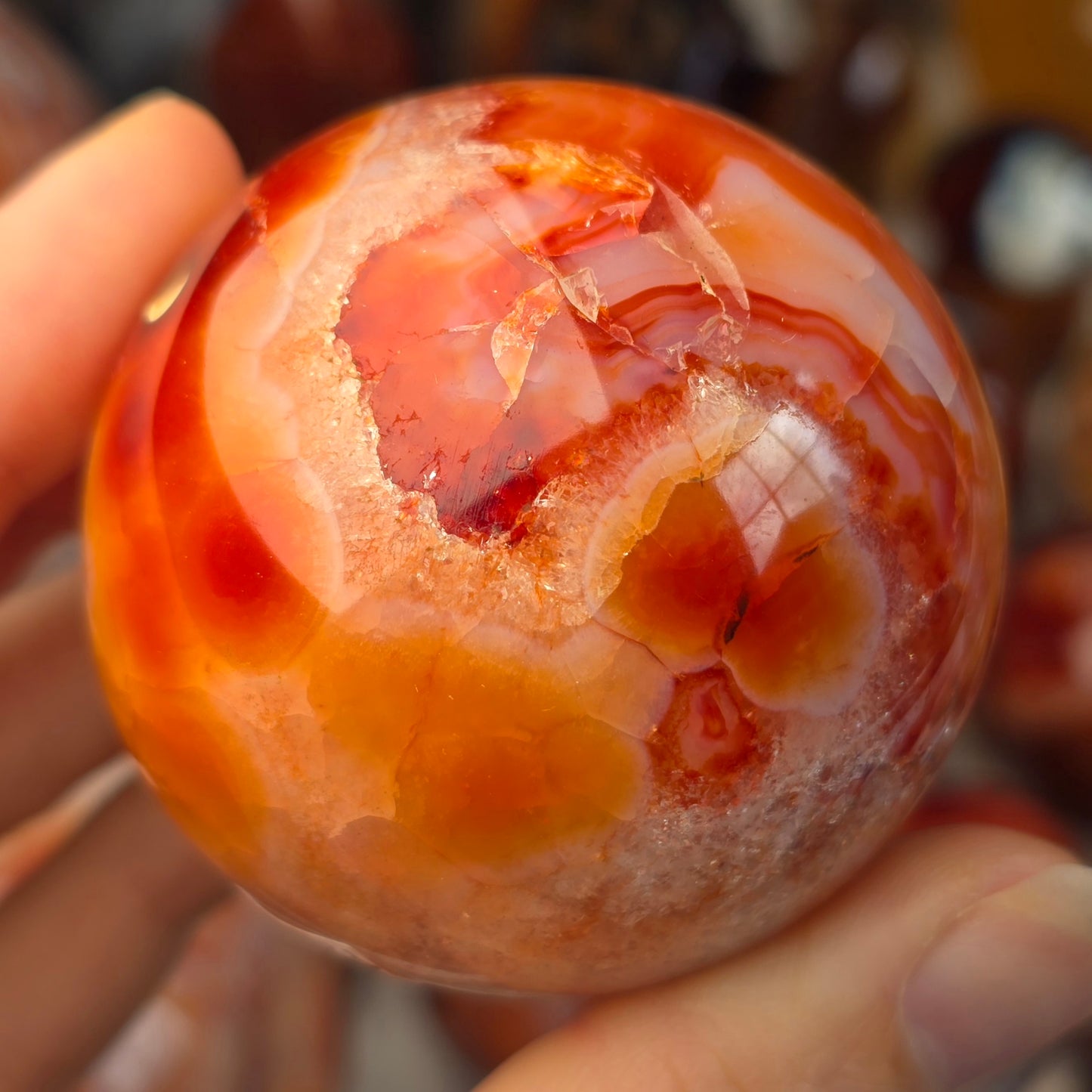 Carnelian Sphere 🧡