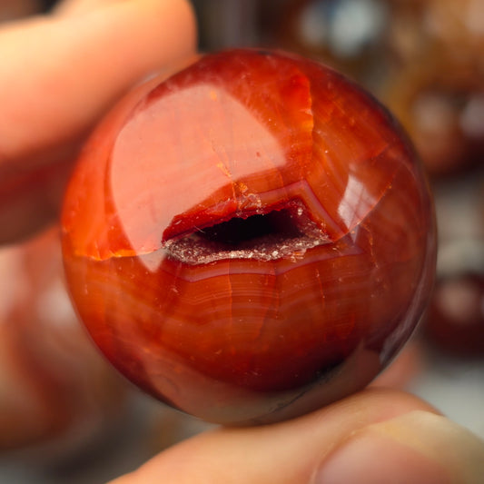 Carnelian Sphere ❤️