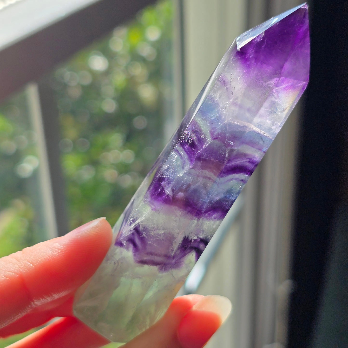 Rainbow Fluorite Tower 🌈