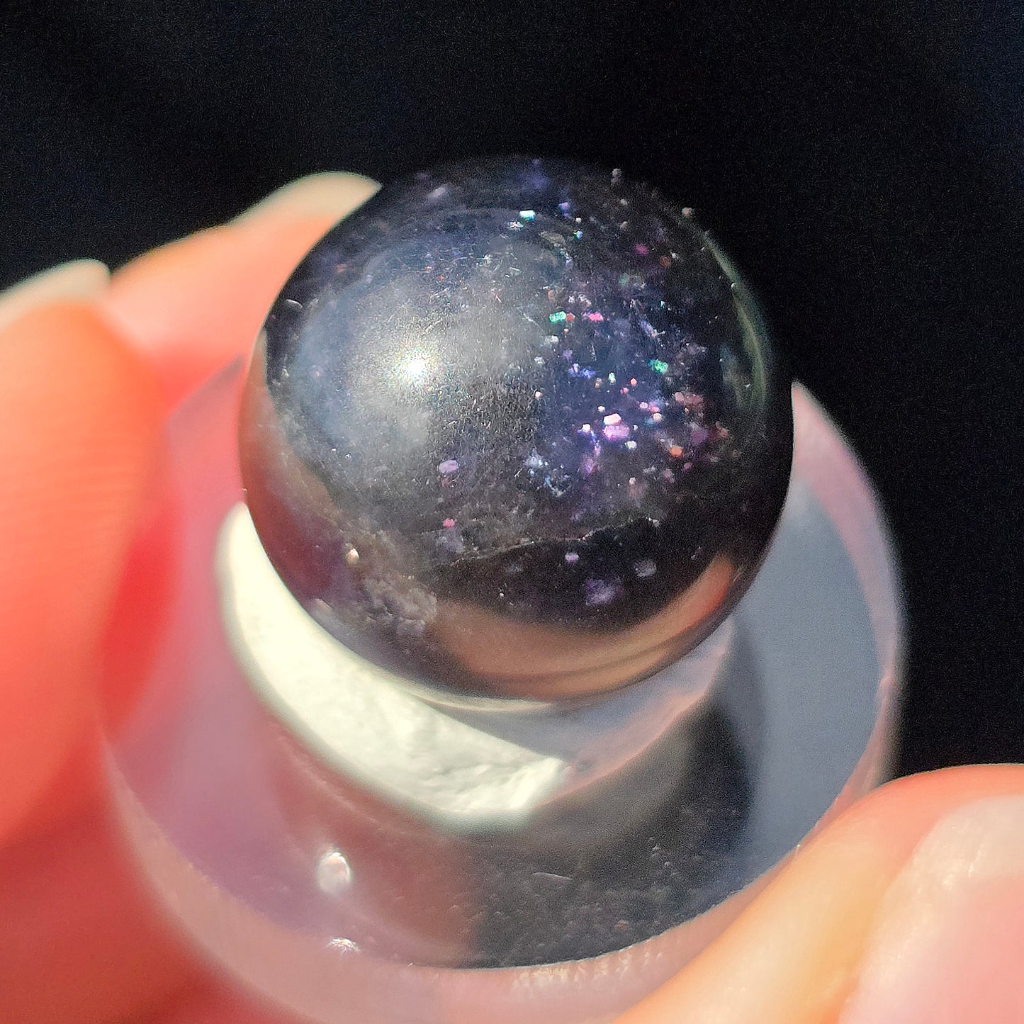 Gemmy Iolite Sphere (D)