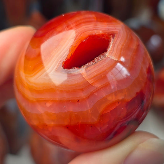 Carnelian Sphere ❤️