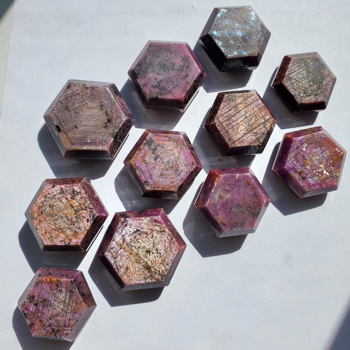 Mini Ruby Hexagon