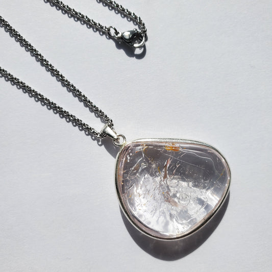 Enhydro Crystal Pendant