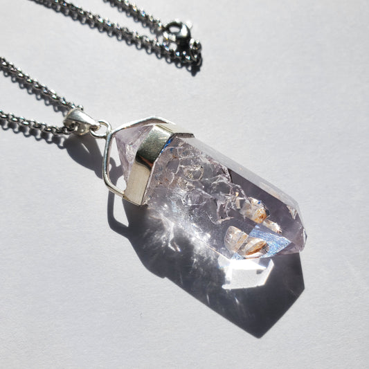 Enhydro Crystal Pendant