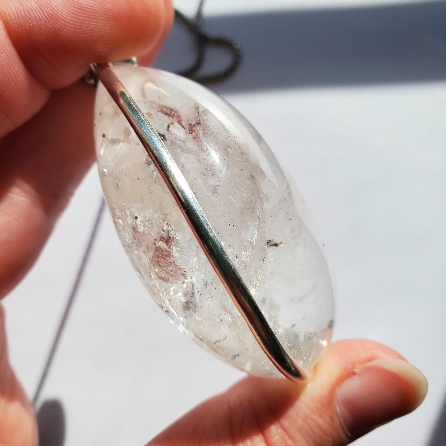Enhydro Crystal Pendant